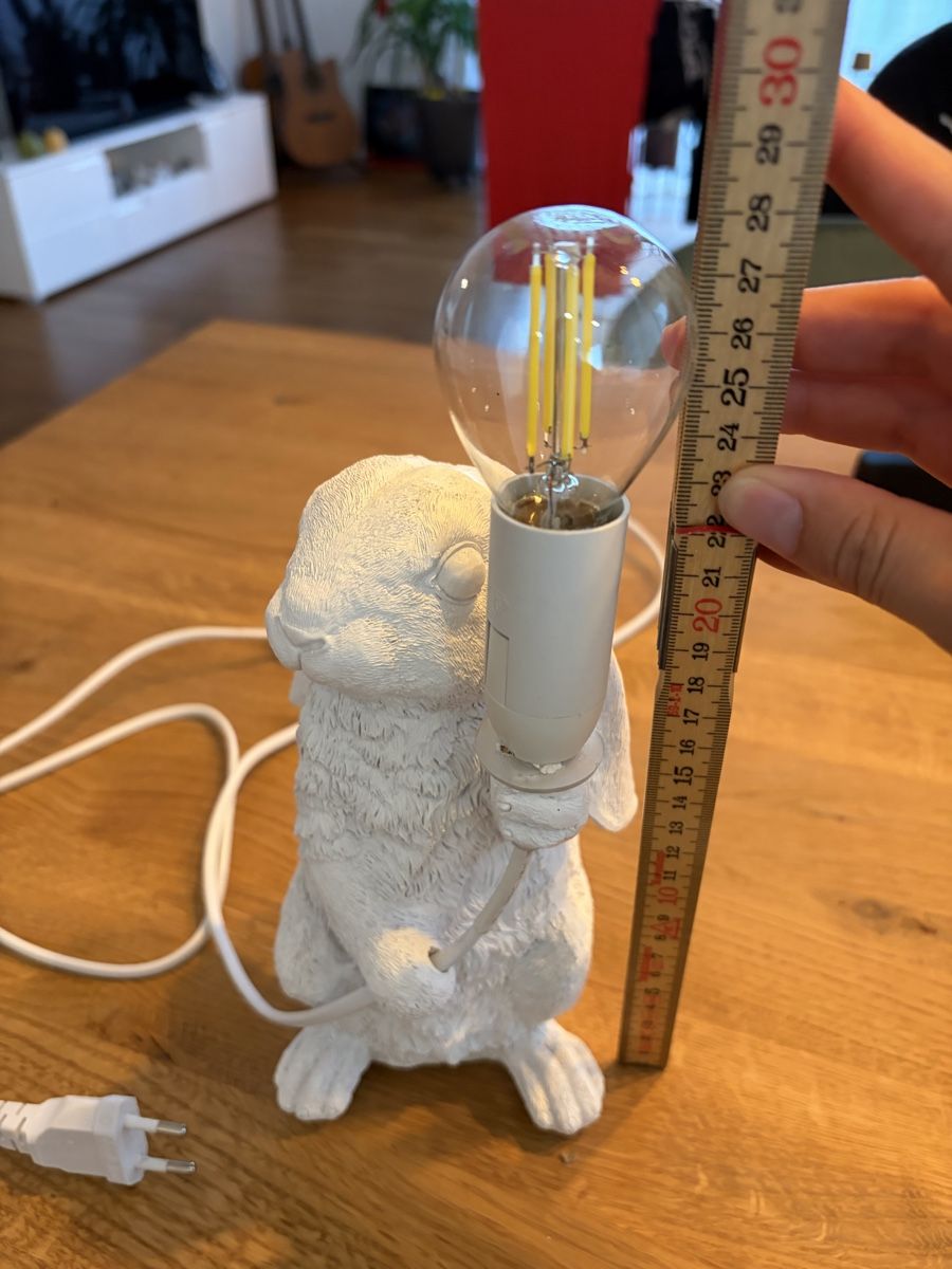 Lampade: Tischlampe Hase weiss  – Usato da Henau venduto da martina_1998 4