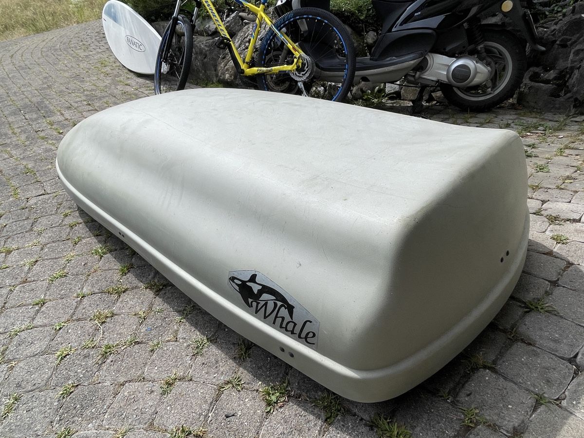 Coffres de toit: Dachbox Whale ca. 2m x 88cm h: 40cm – D'occasion à Adligenswil par th.hi