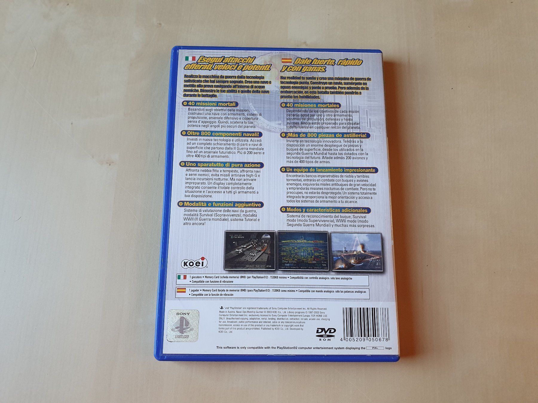 Sony Spiele: Naval Ops – Gebraucht aus Stansstad von collectorsshop 1