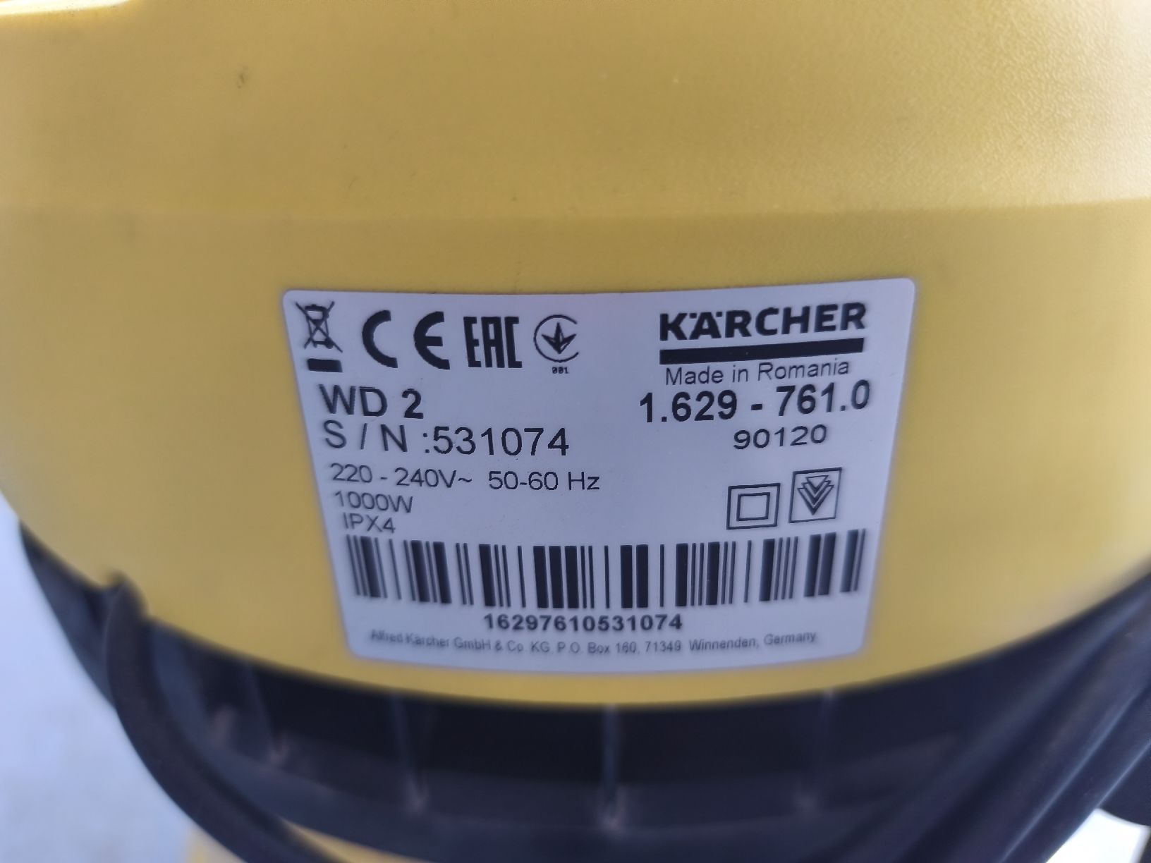 Kärcher Aspirapolveri & Accessori: Kärcher WD 2 Nass-/Trockensauger  – Usato da Berlingen venduto da Perico75 2