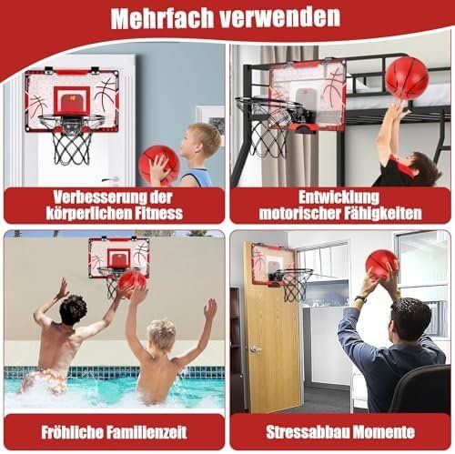 Paniers de basket: Mini Basketballkorb LED – Neuf avec emballage d'origine à Hundwil par Equiply 4