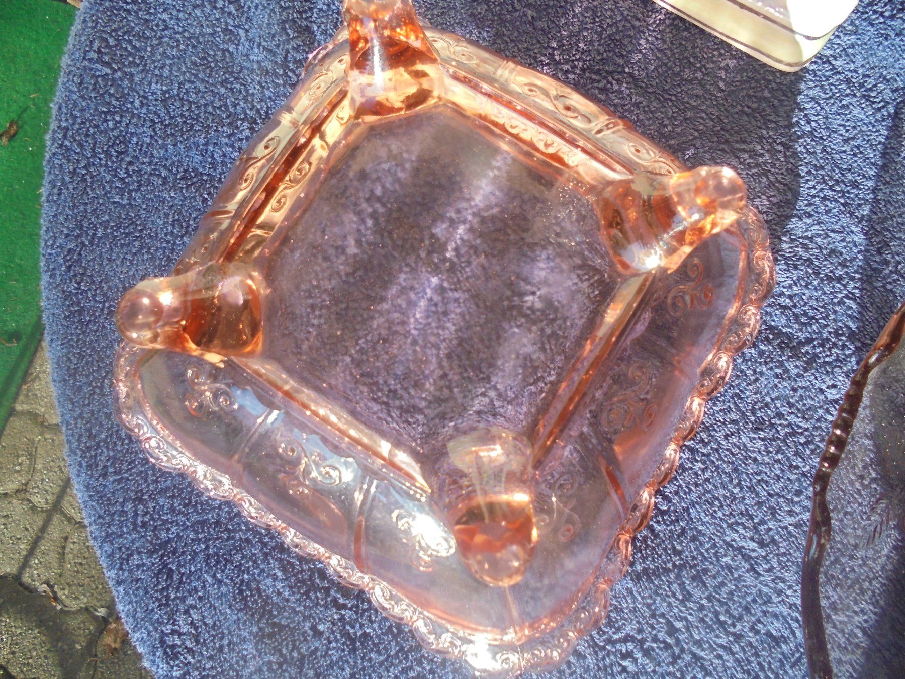 Ciotole: 2 alte Glasschüssel ca. 1950 – Usato da Camorino venduto da Hunpete 4