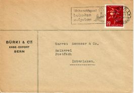 Brief, Bürki & Cie - Käse Export Bern