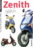 Peugeot Zenith LM Roller - Originalprospekt Franz.