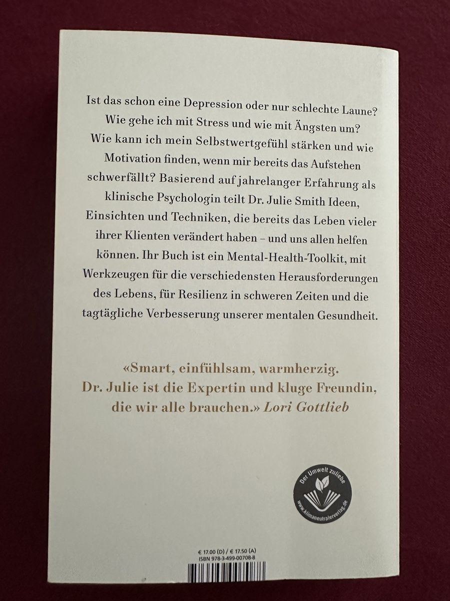Libri: Aufstehen oder liegen bleiben? - Dr. Julie Smith Ratgeber – Nuovo (secondo la descrizione) da Glattbrugg venduto da SMusic98 1