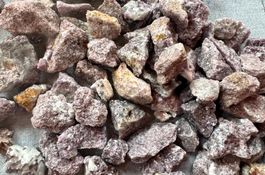 Lepidolit    LOT unbehandelte Rohsteine      nature 650gramm