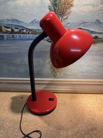 Rote Vintage Schreibtischlampe Neweba