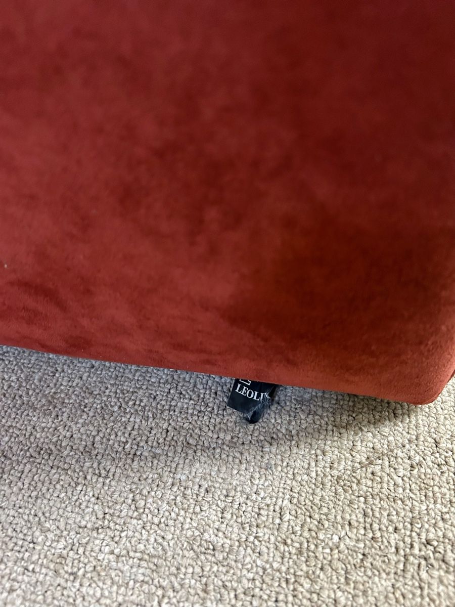 Leolux Divani: Leolux Bora Bora Sofa 2 Sitzer Alcantara rot – Usato da Rickenbach ZH venduto da Der-Insider 7