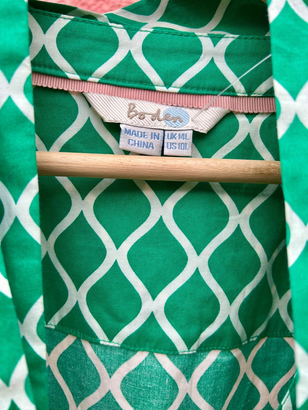 Kleider: Boden Kleid Grün-Weiss – Neu (gemäss Beschreibung) aus Glarus von Olivia1802 2