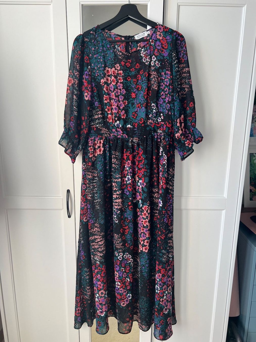 Robes: Robe longue à fleurs Molly Bracken L – D'occasion à Neuchâtel par Thesebootsaremadeforwalking