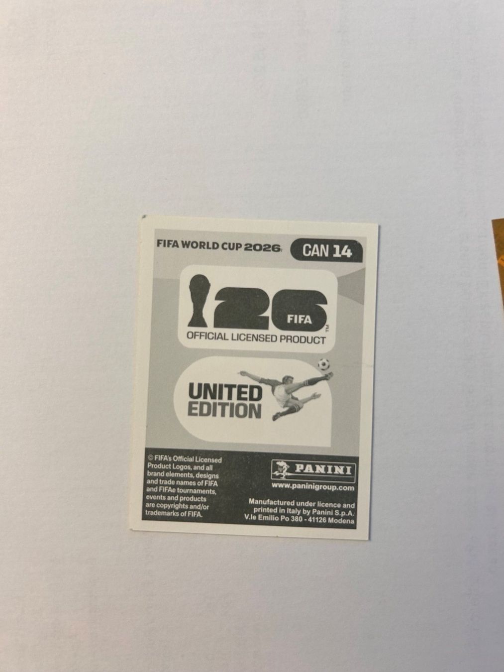 Panini Sammelbilder & Trading cards: Panini Sticker CAN14 – Neu (gemäss Beschreibung) aus Horgen von Sunshine_12399 1