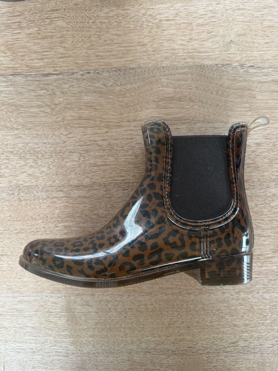 Navyboot Damenschuhe: NavyBoot Leopard Print Rain Boots, size 36, Italy Made – Gebraucht aus Allschwil von cen_hbj2 1