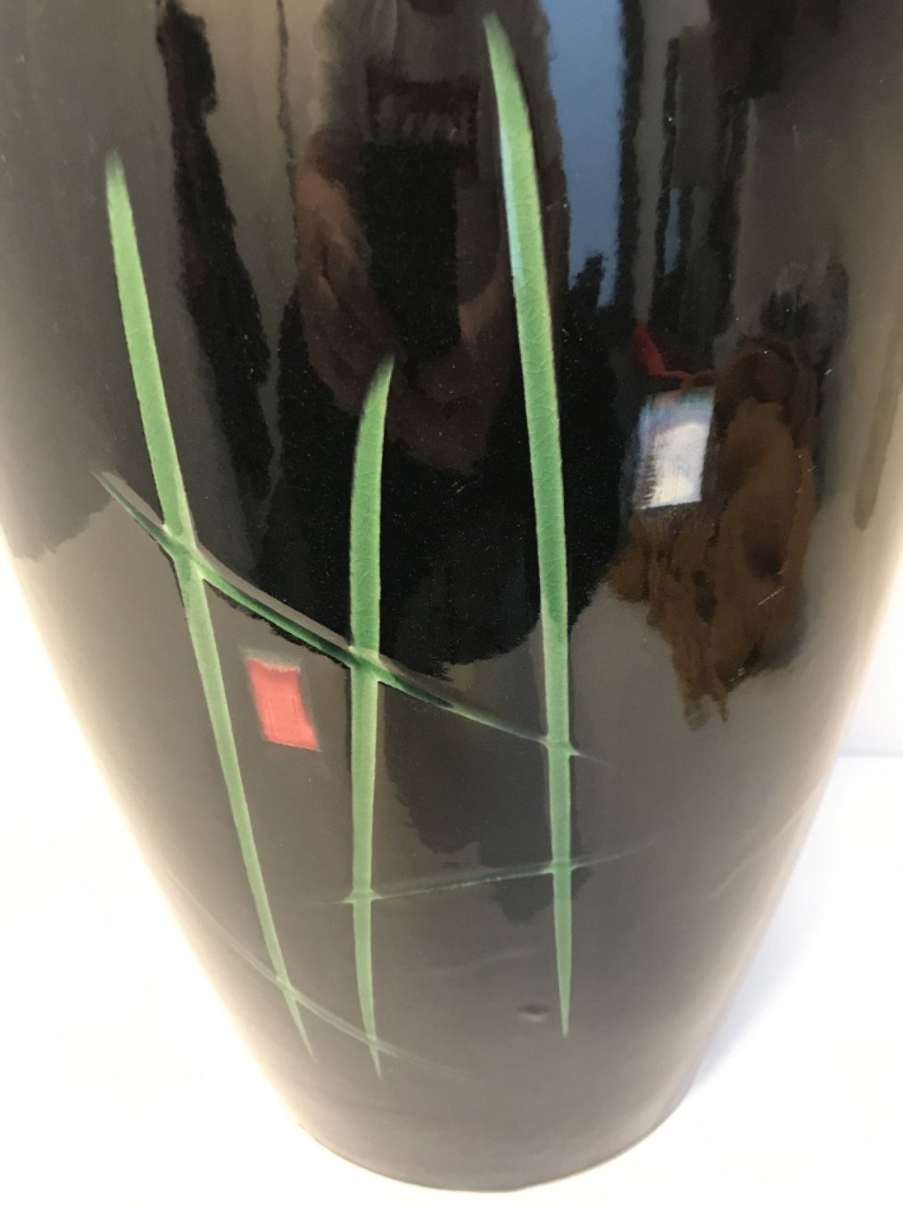 Vasi & Recipienti: Schöne Foreign Design Bodenvase von Scheurich 60er - 70er – Usato da Gersau venduto da pd-design-and-art 3