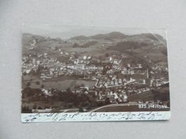 Echtphoto Karte Herisau Appenzell 1906