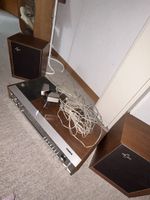 Vintage Philips Konzertmeister mit Lautsprechern
