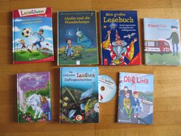 5 Kinderbüch Lö: kleine Hexe Leselöwen Delfingeschicht Malbü