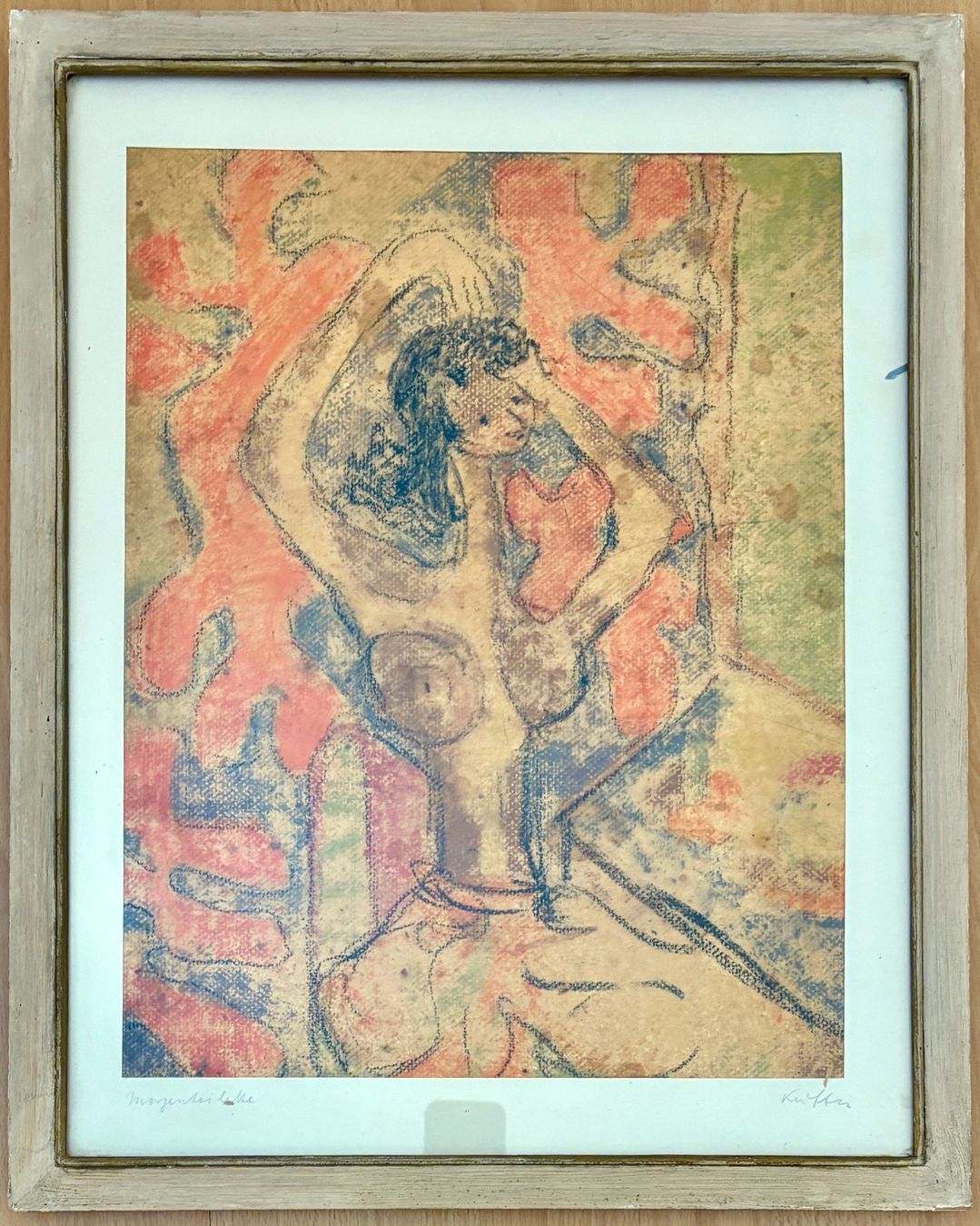 Tableaux: Bild "Morgentoilette" von Gottlieb Kurfiss – D'occasion à Sarnen par Erle0