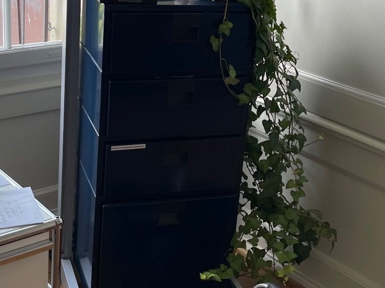 USM Scaffali: USM Original Caddy Stahlblau Lieferung Gratis – Usato da Thun venduto da usmlieferung 1
