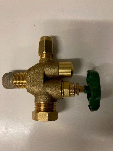 Rubinetteria: Doppelventil Siduo Messing matt 1/2" – Nuovo (secondo la descrizione) da Tägerig venduto da Biene101
