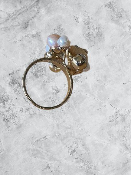 Anelli: Bague avec perle naturelle – Usato da Genève venduto da TradeCH 3