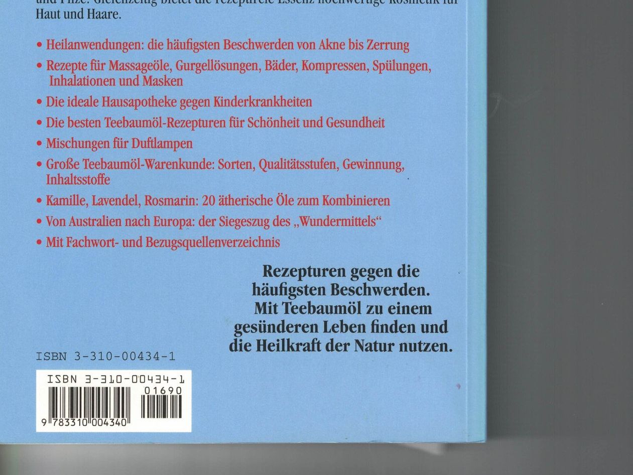 Livres: Joachim H. Angerstein: So heilen Teebaumöle – Neuf (Voir description) à Steffisburg par zwilling50 1