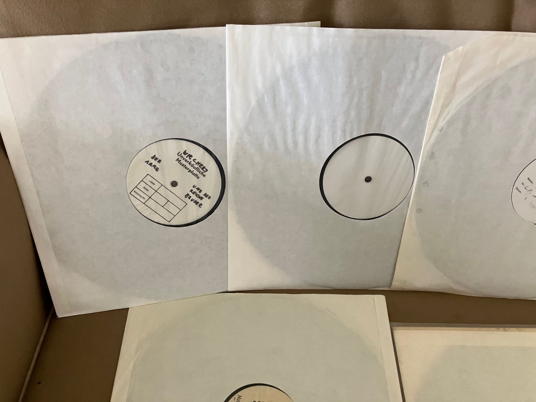 Dischi in vinile: Testpressungen / Einzelanfertigungen Vinyl Sammlung – Usato da Zürich venduto da Sophierecords 1