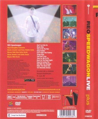 Tutti i DVDs: REO Speedwagon Live Plus DVD – Nuovo e nell'imballaggio originale da Steinhausen venduto da Vilivinili 1
