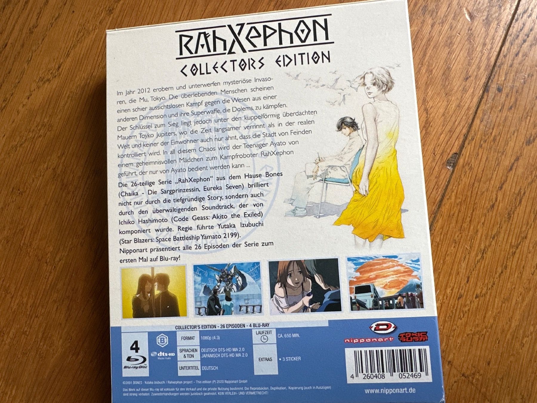 Tutti i DVDs: Rahxephon komplette box Anime Blu ray – Usato da Benken ZH venduto da Audi-erich 1