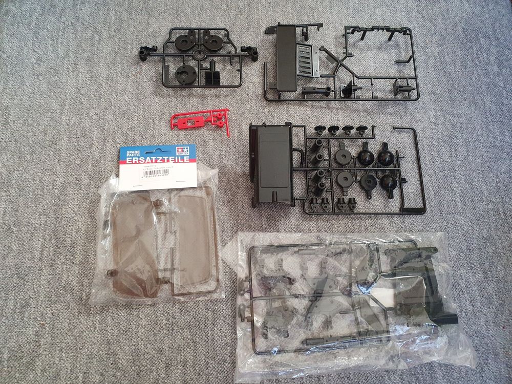 Gradini Laterali In Alluminio Per Tamiya 1/10 | Frog Brat Monter Beetle Blackfoot