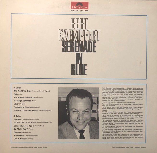 Dischi in vinile: 5x LP Bert Kaempfert – Usato da Grüningen venduto da azulvinyl 4