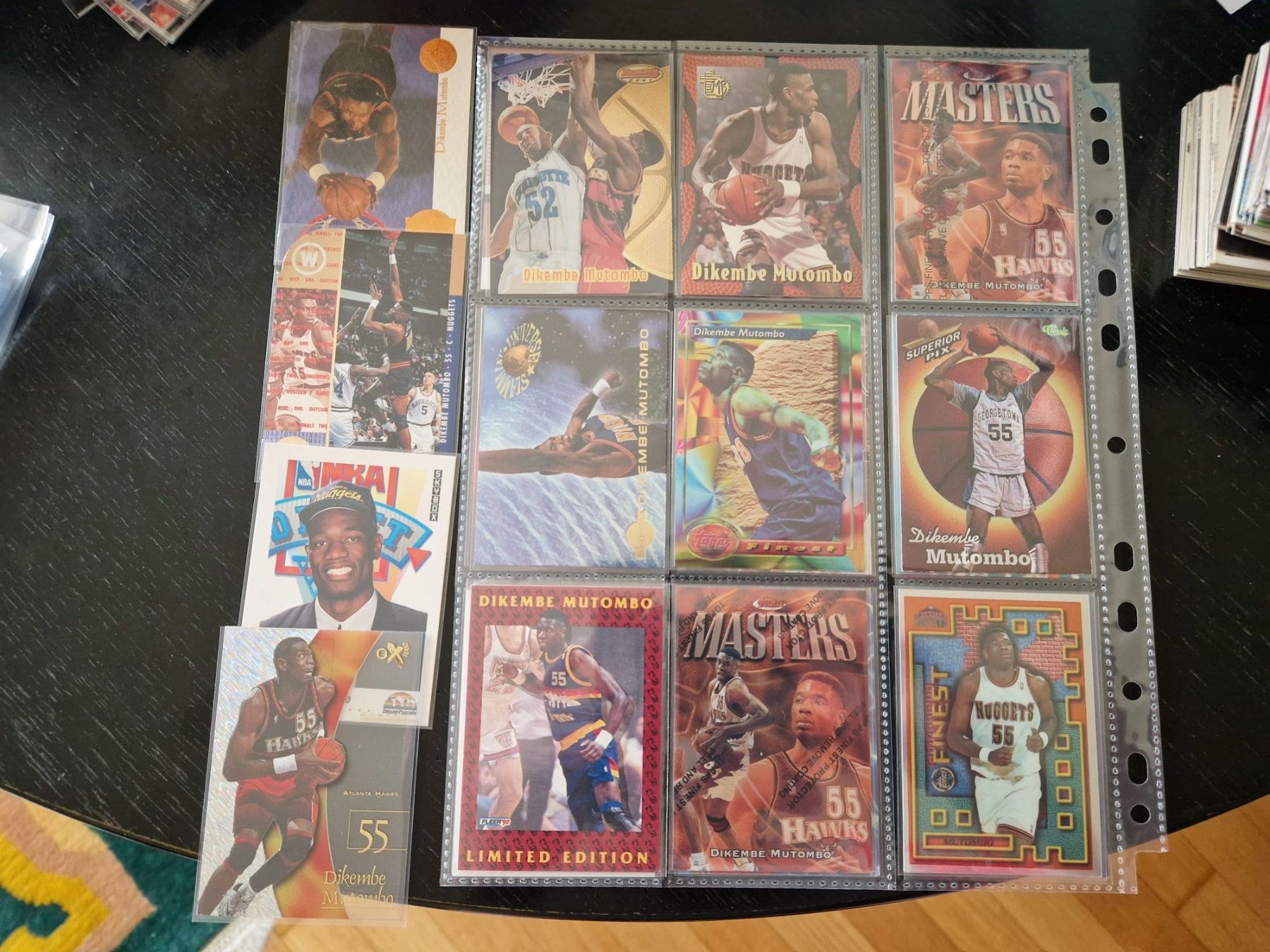 Nba Carte collezionabili: Lot de 25 cartes NBA Dikembe Mutombo – Usato da Lutry venduto da SwissBBCards 1
