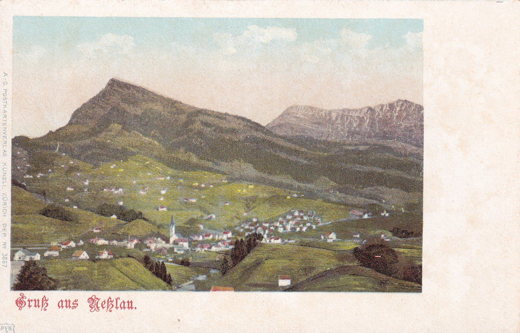 Cartes postales: Gruss aus Nesslau – D'occasion à Cormoret par Pascalll2001