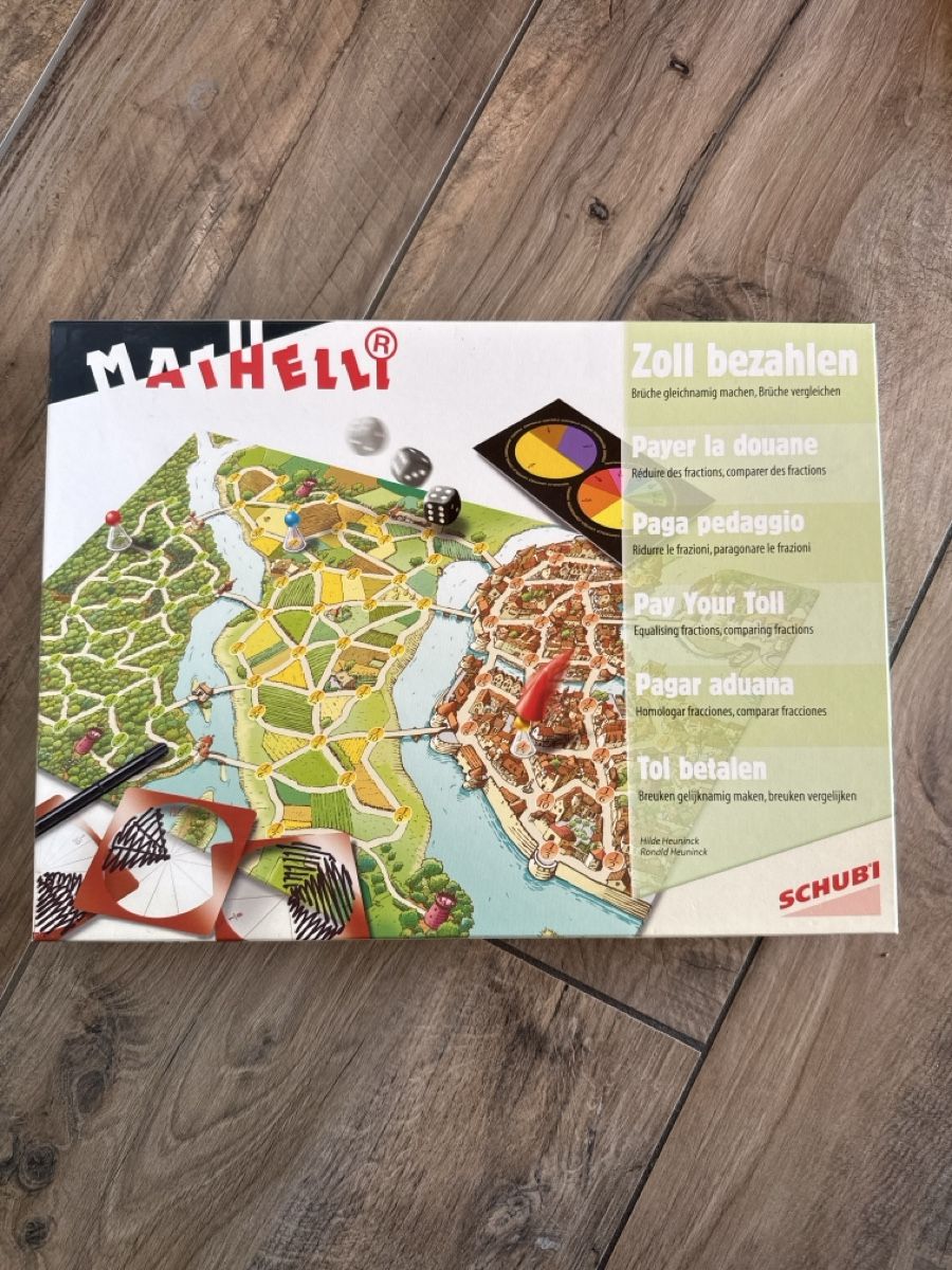 Schubi Lernmedien Giochi: Schubi Mathelli - Zoll zahlen / Brüche – Usato da Büren SO venduto da Flomi_4413