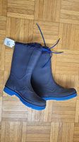 Bottes en caoutchouc taille 37 bleues neuf