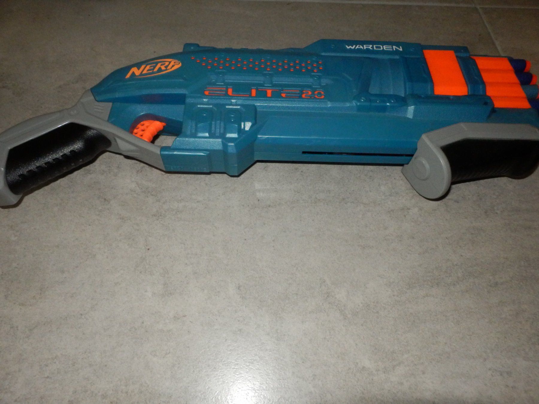 Nerf Spielzeuge: NERF à pompe avec 9 munitions en bon état – Gebraucht aus Apples von Photec18 3