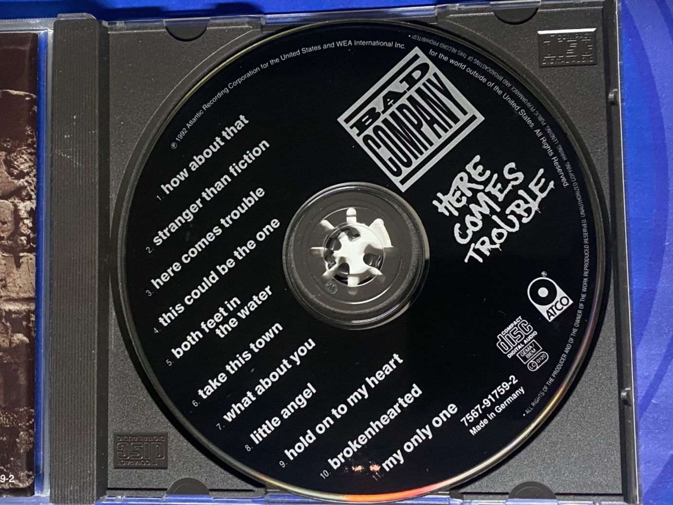 CDs: Bad Company-Here Comes Trouble – D'occasion à Muri b. Bern par AdidasCollector 1