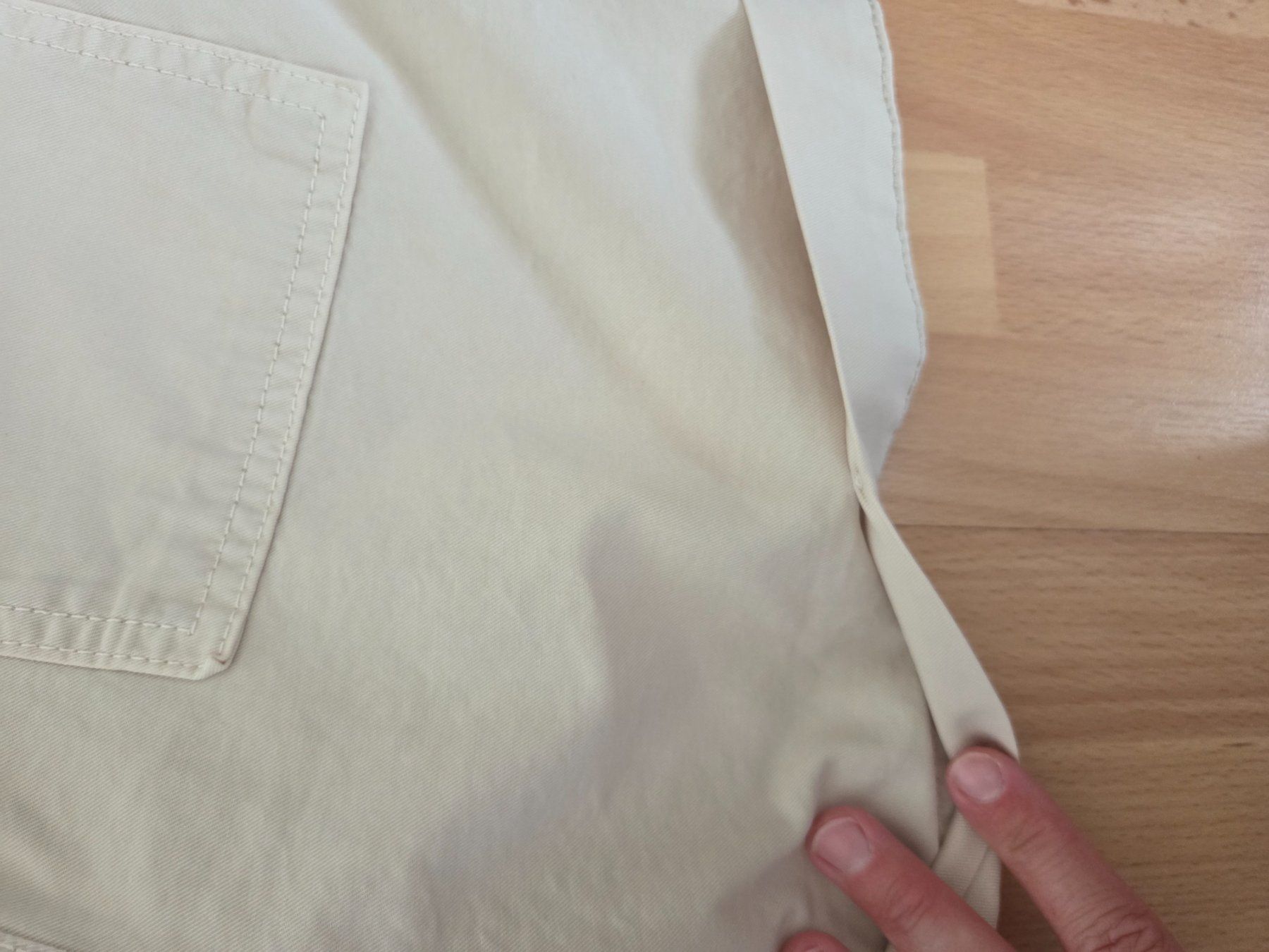 Pantaloni: CKS Shorts - Cotton - Beige - NEW - 36 – Nuovo e nell'imballaggio originale da Zug venduto da Bibibo 2
