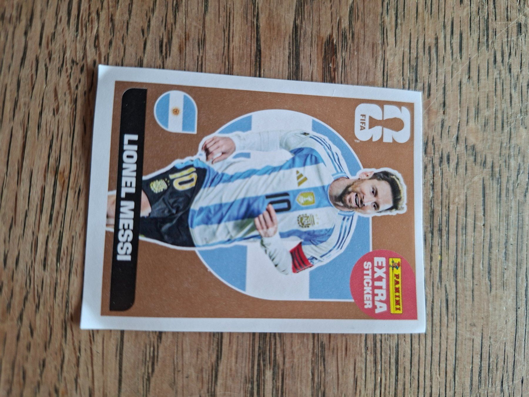 Aufkleber: Lionel Messi Extra Sticker Bronze – Neu (gemäss Beschreibung) aus Alpnach Dorf von Brulim