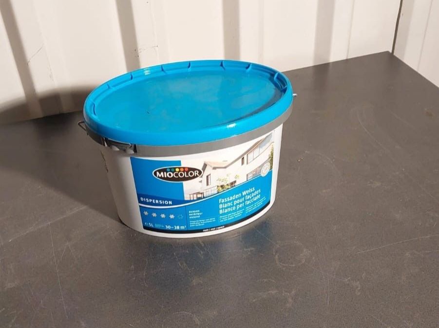 Fassadenfarbe weiss 5 Liter-642 2