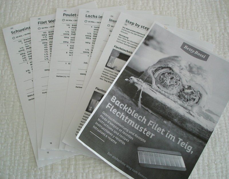 Betty Bossi Teglie da forno: Betty Bossi Backblech Filet im Teig, Flechtmuster – Usato da Regensdorf venduto da anna059 2