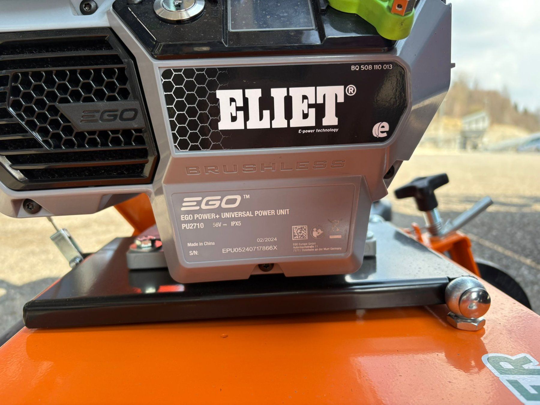 Attrezzi per la lavorazione del suolo: Vertikutierer Eliet E450 DC – Usato da Hasle b. Burgdorf venduto da EGO-PowerPlus3415 2