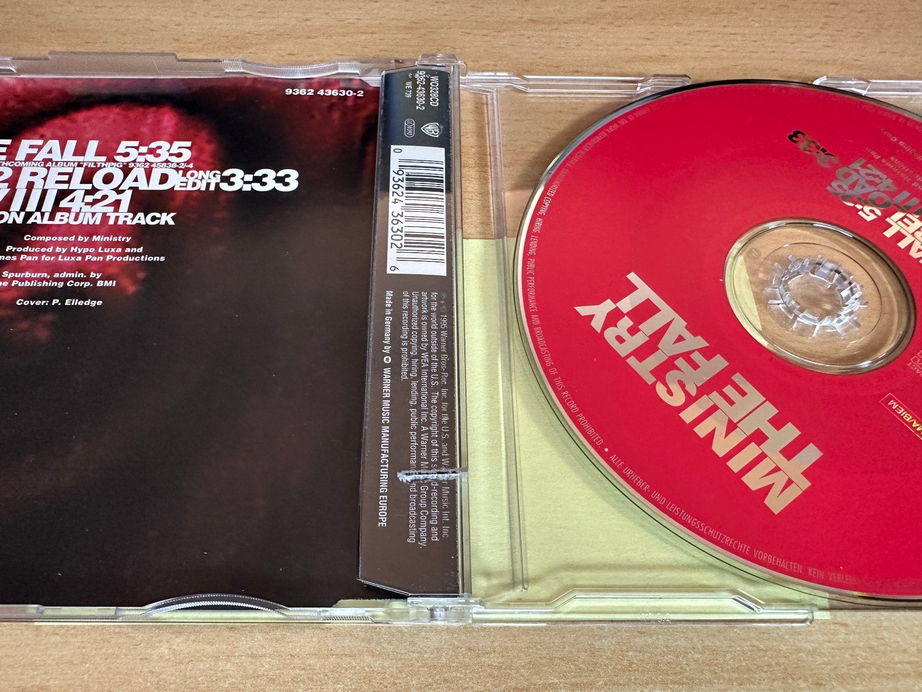 CD: Ministry – The Fall - Maxi  Single CD – Usato da Rikon im Tösstal venduto da Alpenmutz 1
