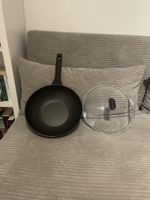 Wokpfanne Migros Cucina & Tavola mit Glasdeckel 32cm