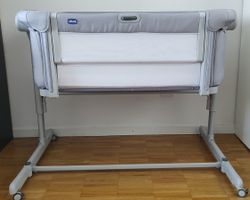 Beistellbett Chicco Next2me magic EVO + 4 Bettwäsche