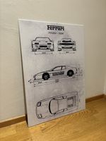 3x Ferrari Metall Poster