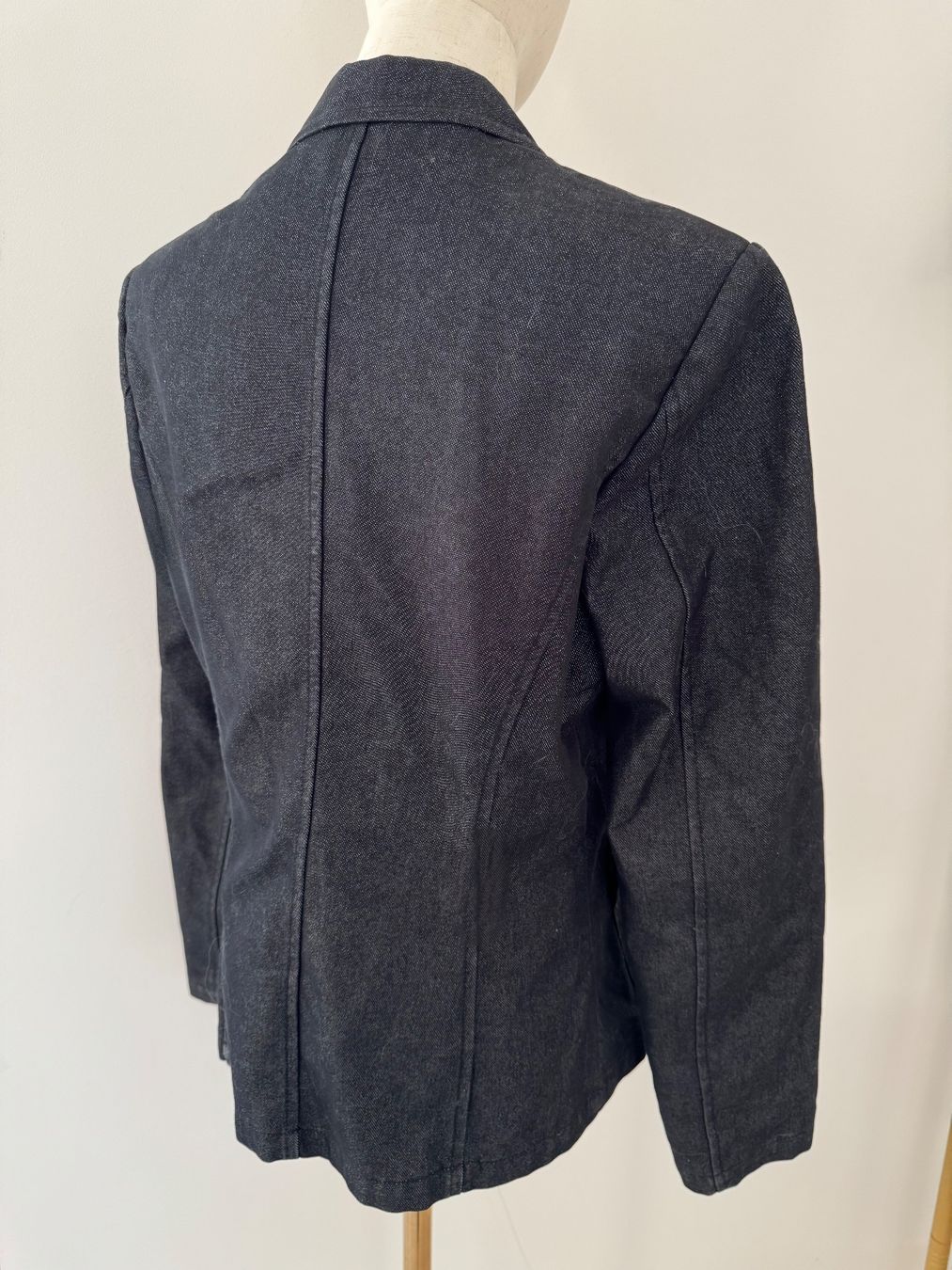 Max Mara Giacche: Max&Co. Blazer dunkelgrau Denim – Usato da Zürich venduto da di_archive 5