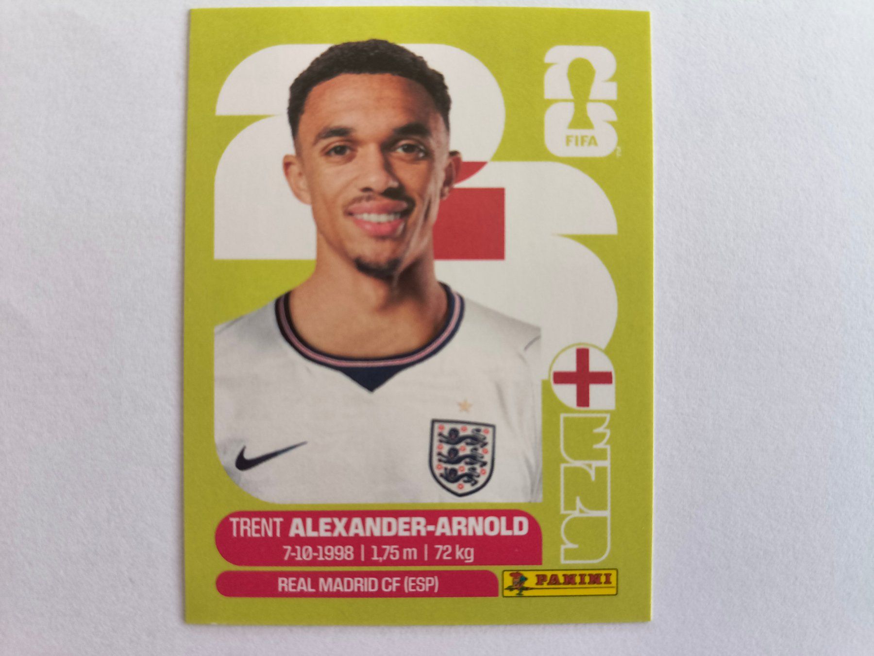 Panini Sammelbilder & Trading cards: W Cup 2026 Angleterre N°6 Alexander Arnold – Neu (gemäss Beschreibung) aus Fontainemelon von cathare67
