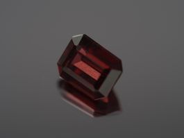 Natural Rhodolite Garnet 1.82ct - Orange-Red