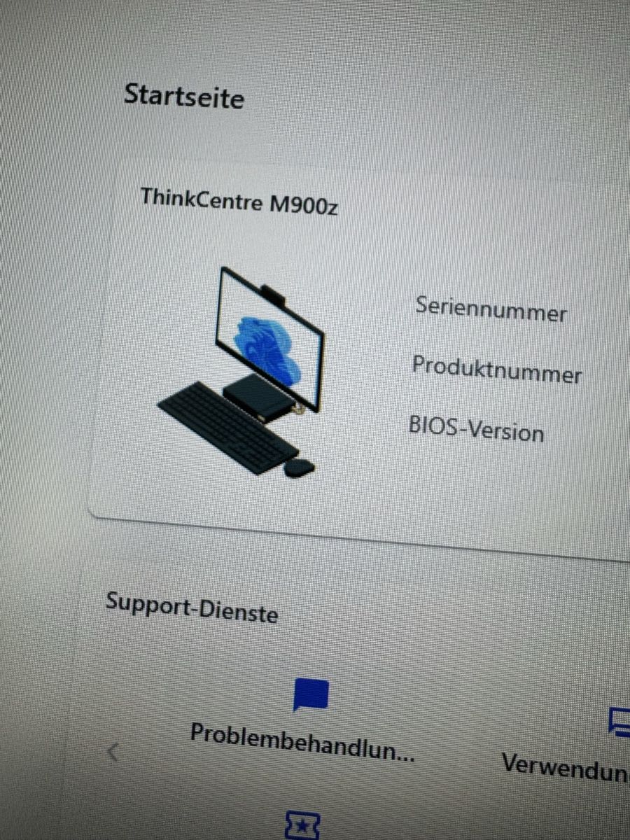 Lenovo PCs: Lenovo ThinkCentre  All-in-One PC  – Gebraucht aus Adliswil von Busys 3