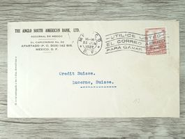 TR05 Enveloppe + Timbre Mexique 1928